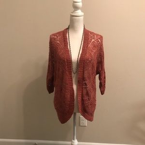 Pink Republic open front Cardigan